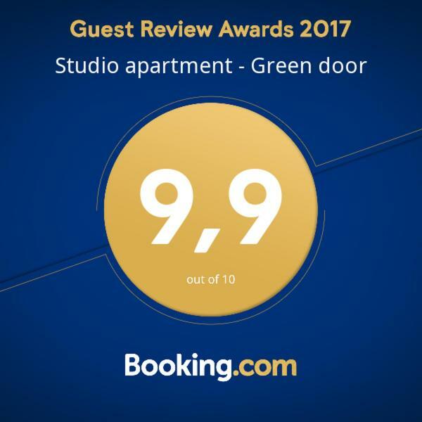 Studio Apartment - Green Door Zagreb Exteriör bild